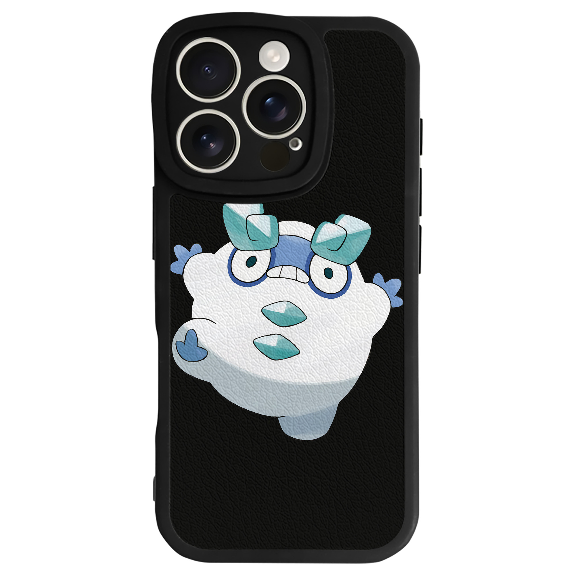 （画像用） ポケットモンスター Pokémon 【iPhone 16シリーズ対応】シリコンスマホケース（レザー調） 材質：シリコン